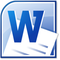 Иконка Microsoft Word 2010