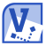 Иконка Microsoft Visio Professional 2010